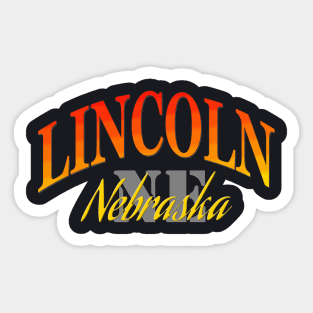 City Pride: Lincoln, Nebraska Sticker